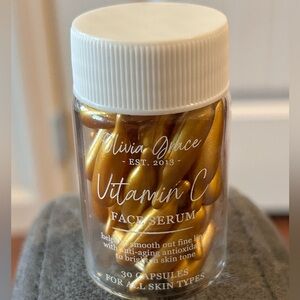 Olivia Grace Vitamin C Face Serum Capsules
30 Capsules
New in Jar